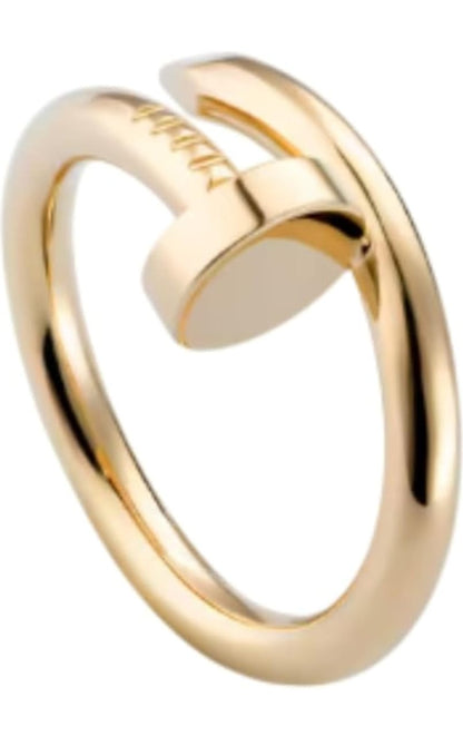 Gold Nail Design Bold & Stylish Adjustable Statement Band