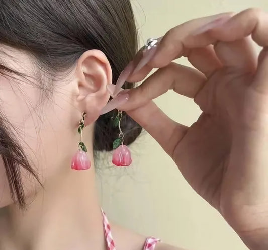 Trendy Korean Style Earrings Combo Set of 6 | Cute & Elegant Designs for Girls & Women | Floral, Bow, Drop & More