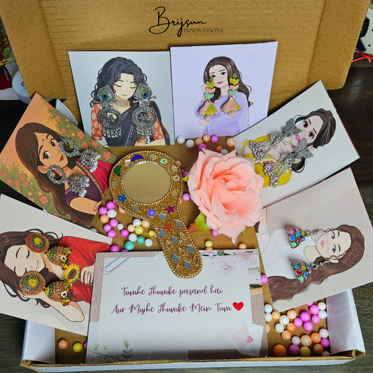 Ethnic Jhumka Jewelry Gift Set – Perfect for Any Occasion