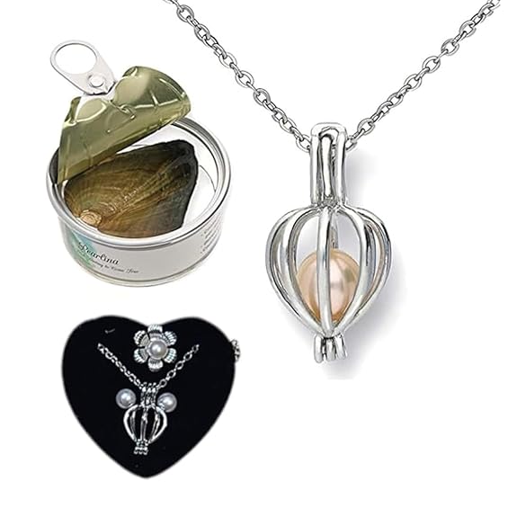 Love Pearl Jewelry Set – Necklace, Earrings, Ring & Bracelet 🎁 Free Gift on Prepaid order