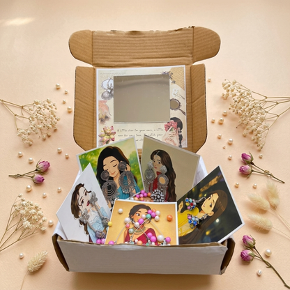 Jewellery Hamper Gift Set – 5 Earrings & 1 Ring Combo for Women
