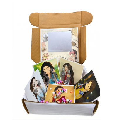 Jewellery Hamper Gift Set – 5 Earrings & 1 Ring Combo for Women