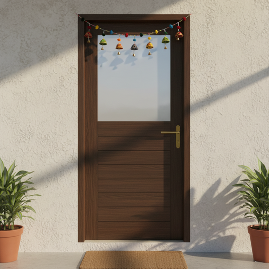 Colorful Bell Hanging Toran for Diwali & Festive Decoration