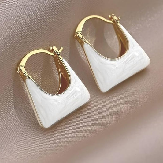 Multicolor Handbag Earrings With Gift Box